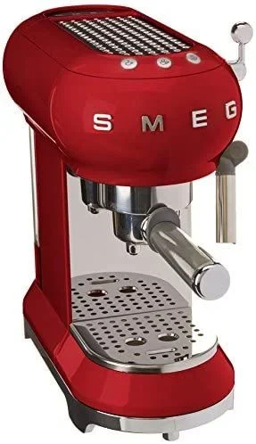 Smeg ECF01RDEU cafetera eléctrica Semi-automática Máquina espresso 1 L