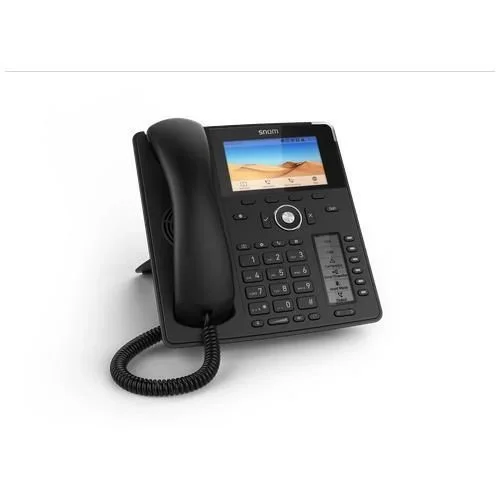Snom D785 Customized, Schwarz teléfono IP Negro 12 líneas TFT