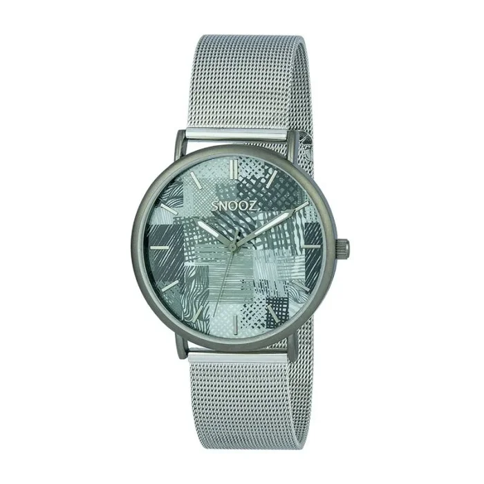 SNOOZ Reloj Unisex Analogico Cuarzo con Correa de Acero SAA1042-87