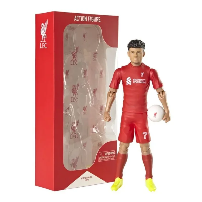 Sockers Football Stars Sports – Figuras coleccionables de Luis Díaz, Liverpool, 20 cm