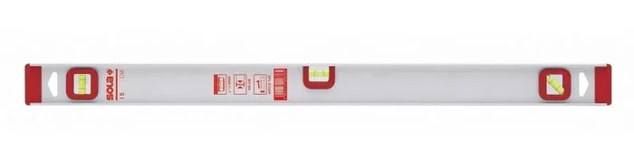 Sola I5 – Nivel de aluminio extrusionado de 40 cm con 3 burbujas