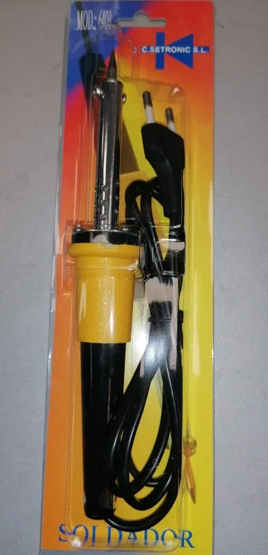 Soldador Tipo Lapiz 40W 230V Con Punta De Larga Duracion