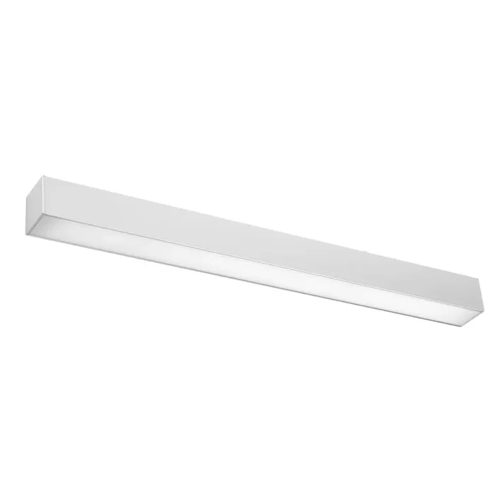 SOLLUX lighting Applique lineari da incasso a LED integrate grigie Apliques lineales empotrados LED integrados Gris