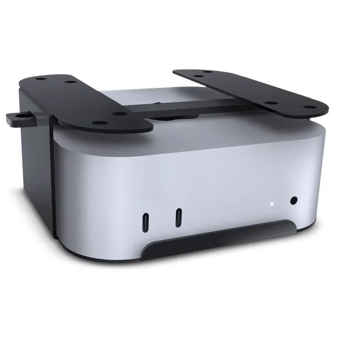 Sonnet MacCuff Mini (2024+) Soporte de Montaje de Acero para Mac Mini 2024 para montajedebajo del Escritorio, en la Pared y en monitores VESA Compatible concandado