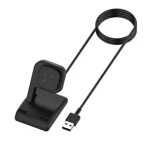 Soporte De Cargador Magnético Vertical para Fitbit Versa4 y Sense2 con Protección de Chip y Carga Rápida