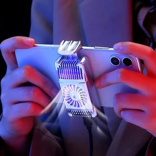 Soporte de Enfriamiento para Teléfono Móvil Ah-101 Semiconductor (Plateado)
