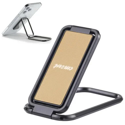 Soporte de Escritorio cmzwt Cps-028 para Teléfono Móvil Plegable Ajustable (Oro)