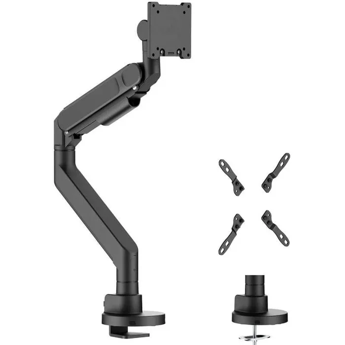 Soporte de mesa giratorio/ inclinable aisens dt57tsr-307 para tv de 24-57’/ hasta 27kg