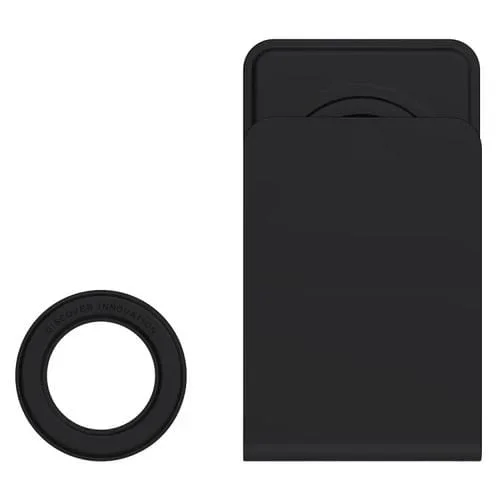 Soporte de Teléfono Móvil Nillkin Versión para la Piel Magsafe Anillo Magnético (Negro)