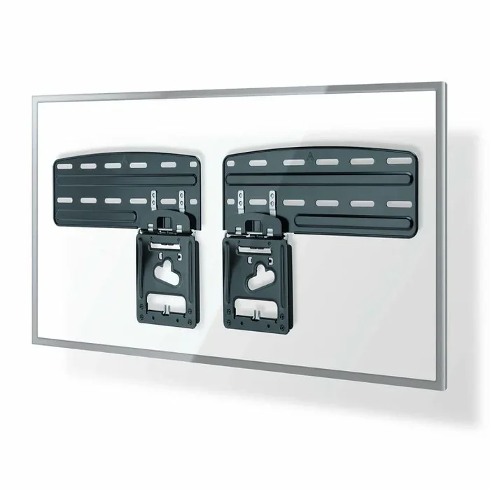 Soporte tv fijo de pared | 43 – 85 » | peso máximo de pantalla compatible: 60 kg | mínima distancia de la pared: 7.50 mm | acero | negro