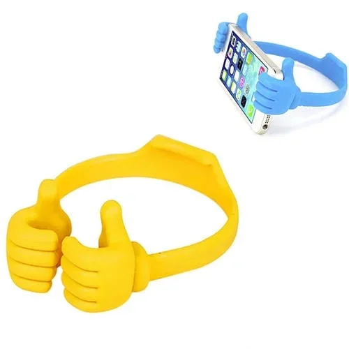 Soporte Universal Multifunción para Teléfono y Tableta (Amarillo) 3 PCs