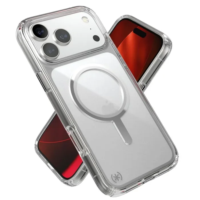 Speck iPhone 17 Pro Max Presidio Perfect Clear con MagSafe