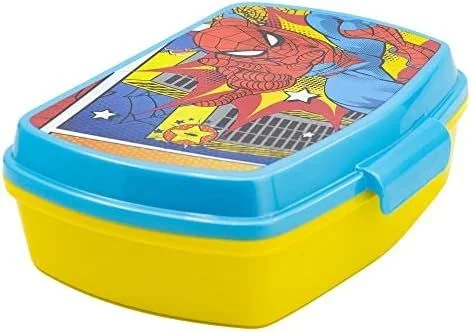 Spiderman sandwichera fiambrera 17x14x6