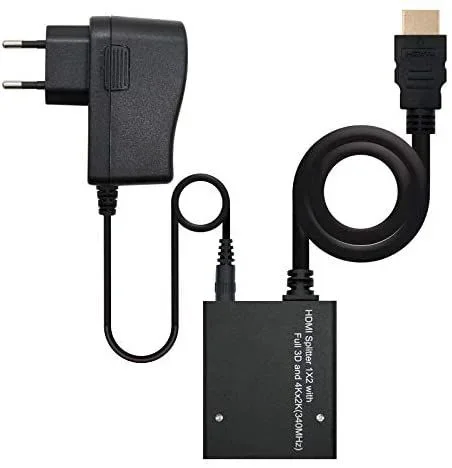 Splitter hdmi 2 puertos nanocable