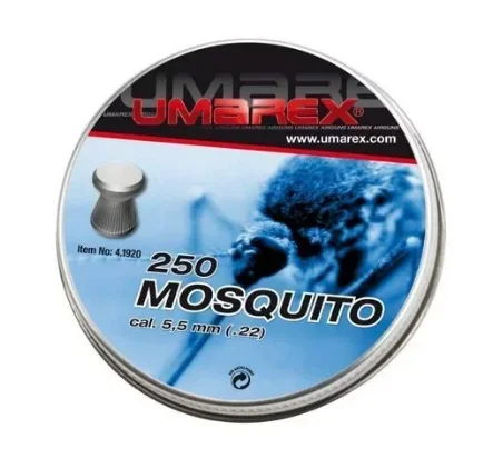 śrut 5,5mm umarex mosquito płaski 250szt (4.1920.1)