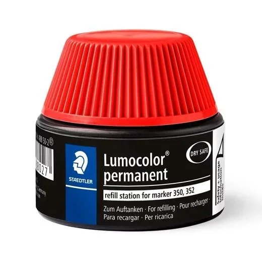 Staedtler Lumocolor 488 50 recambio para marcador Negro 30 ml 4 pieza(s)