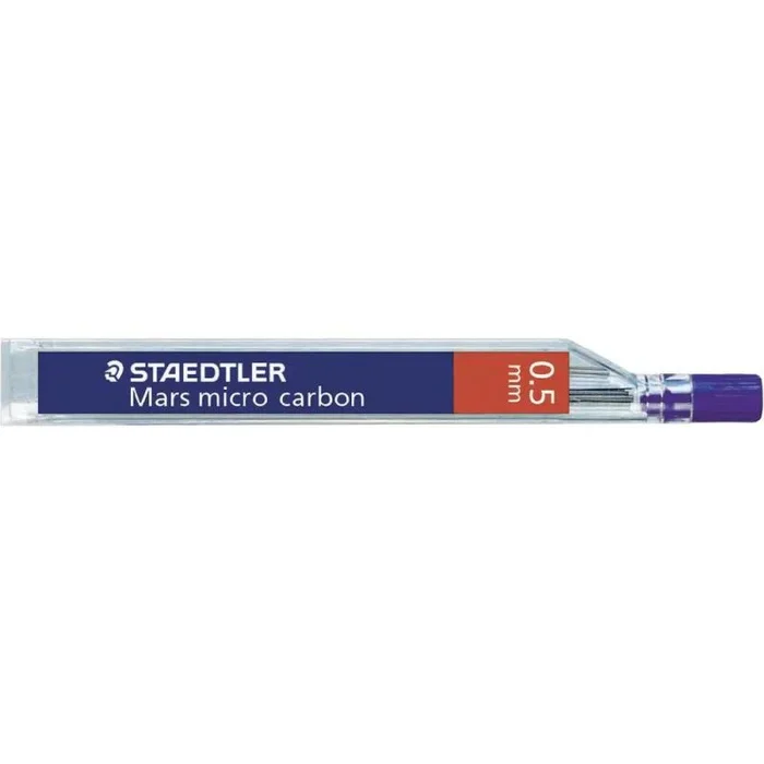 Staedtler mars micro carbon 250 0.5mm mina de repuesto 3h