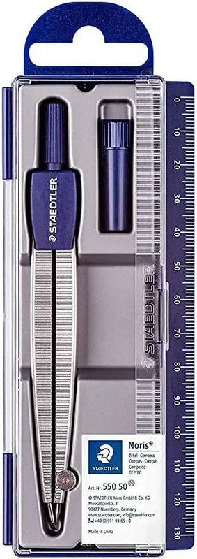Staedtler Noris 550 Azul, Plata 1 pieza(s)