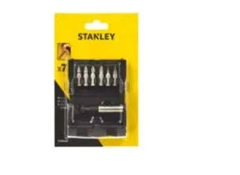 Stanley, modelo STA60525-XJ, Set de 29 puntas de destornillador, Phillips, Torx, Hexagonal, 29 pieza(s), ideal para una variedad de trabajos de destornillado.