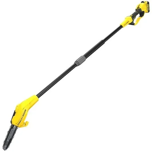 STANLEY SFMCPS620M1-QW – Podadora de pértiga V20 con batería 4Ah 20cm