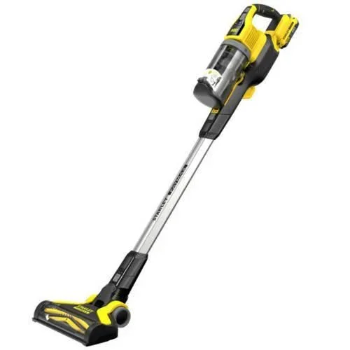 Stanley SFMCVS001D1 – Aspiradora vertical de carga inalámbrica (18 V, 2,0 Ah, batería única)