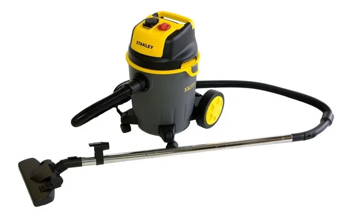 STANLEY SXVC20PTE Aspirador Multiuso de sólidos y líquidos con Toma para Herramientas eléctricas integrada (1200 W, 20 l)