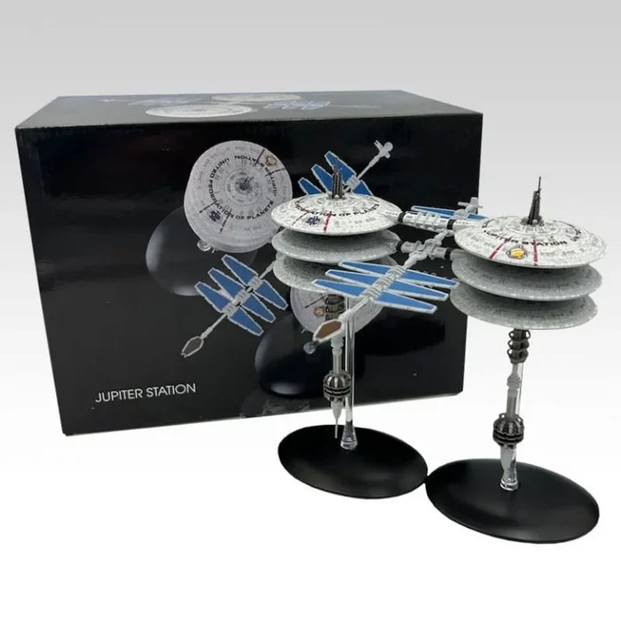 Star trek starship mini réplica diecast jupiter station