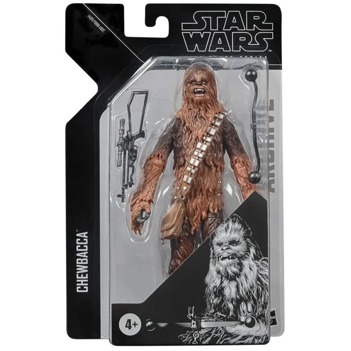 Star Wars Hasbro F4371 – The Black Series Archive – Juguete de Chewbacca a Escala de 15 cm – Una Nueva Esperanza – Figura de colección – Edad: 4+