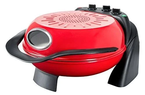 Steba pb 1 fabricante de pizza y hornos 1 pizza(s) negro, rojo 1000 w