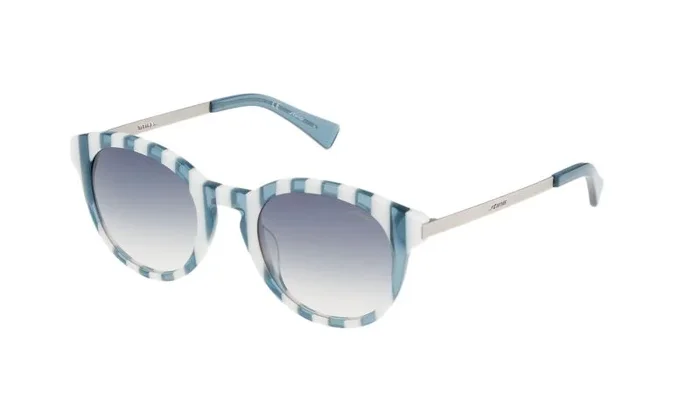 Sting SS6546490NVC Gafas de sol, Deportivas, 53, Blanco