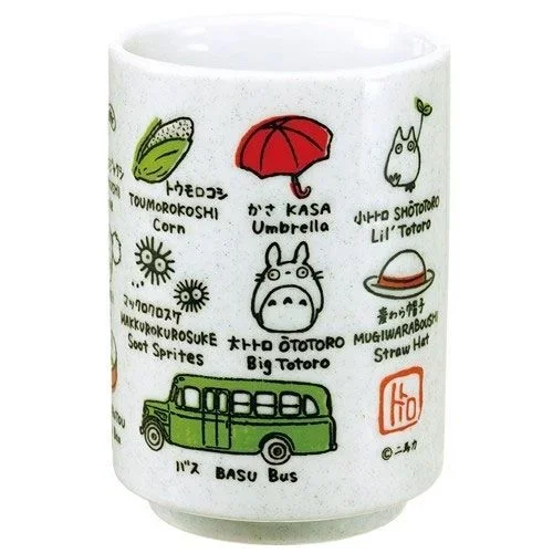 Studio Ghibli – My Neighbor Totoro – Totoro and Friends, taza de té japonesa de porcelana Benelic