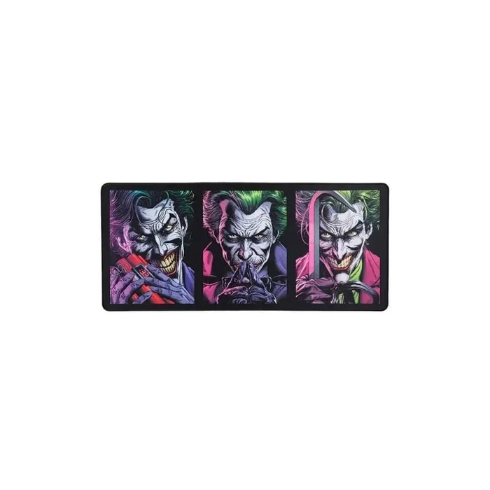 Subsonic, DC Comics Joker, Alfombrilla de ratón XXL 90 mm x 40 mm, Alfombrilla de escritorio de gaming con licencia oficial