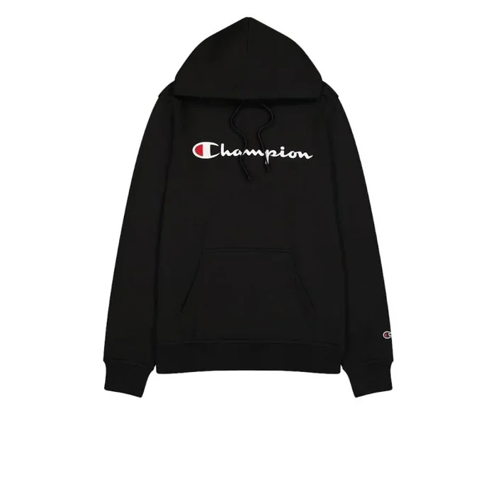 Sudadera con Capucha Hombre Champion HOODED SWEATSHIRT 220253 NBK Negro S