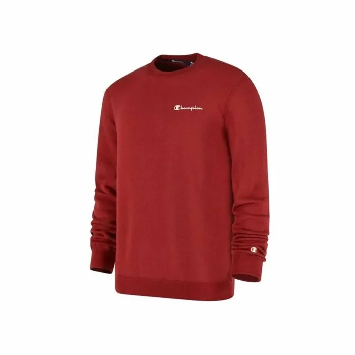 Sudadera sin Capucha Hombre Champion Rojo M