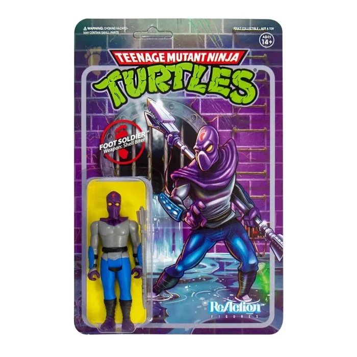 SUPER7 TMNT Foot Soldier – Figura de reacción