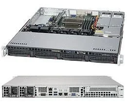 Supermicro 5019S-MR Intel® C236 LGA 1151 (Zócalo H4) Bastidor (1U) Negro