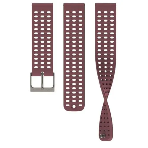 Suunto SS050883000 Accesorios para dispositivos vestibles inteligentes Correa Rojo Silicona