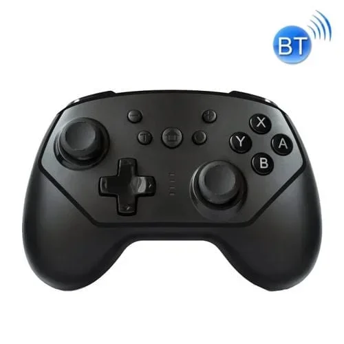 Sw-01 Mango Inalámbrico de Juego Bluetooth con Mini Vibración de Sensación de Cuerpo de Seis Ejes para Nintendo Switch Lite (Negro)