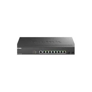 Switch gestionable d-link dms-1250-10sp 8x multigigabit 2.5g poe+ 2x10g sfp+ 240w