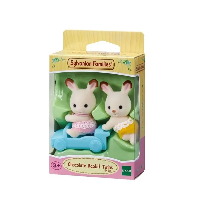 Sylvanian Families – 05420 – Gemelos Conejo Chocolate (EPI)