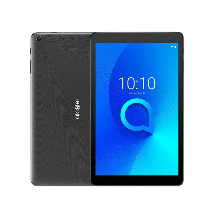 Tablet Alcatel 1T 10, Color Negro (Premium Black). Banda WiFi – Tablet de 10.1″. 32 GB de Memoria Interna, 2 GB de RAM, Cámara de 2 / 2 MP. Sistema Operativo Android 9.