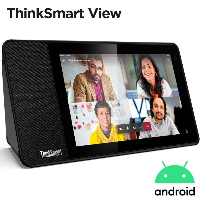 Tablet lenovo thinksmart view 8 1280×800 webcam 5mpx 2gb 8gb android 8.1