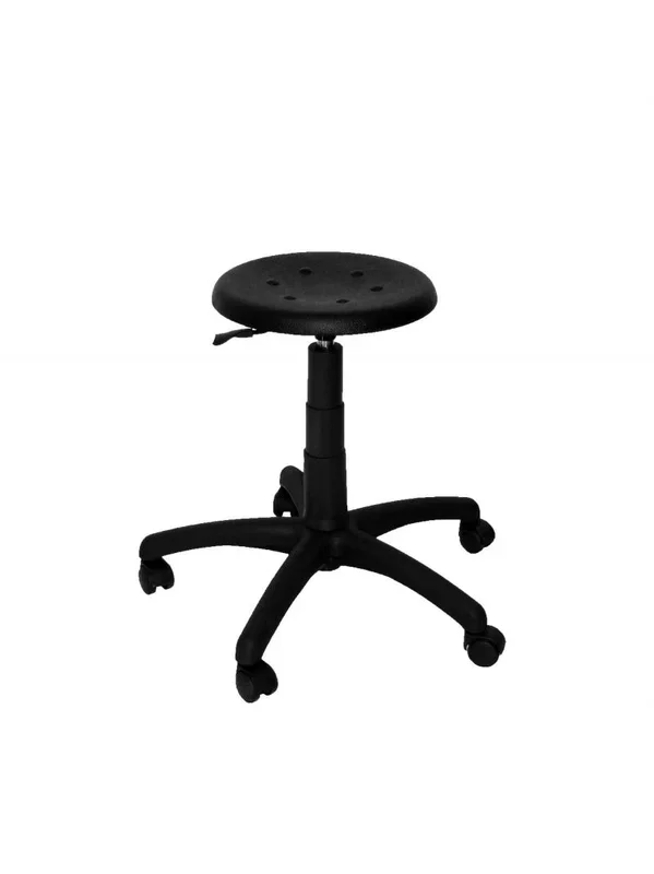 Taburete torralba plástico negro