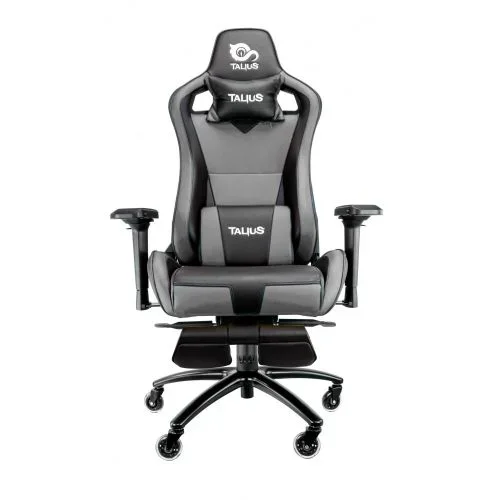 Talius – silla gaming caiman grey – negro/gris