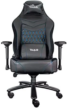 TALIUS MAMUT Silla para videojuegos universal Asiento acolchado Negro, Azul
