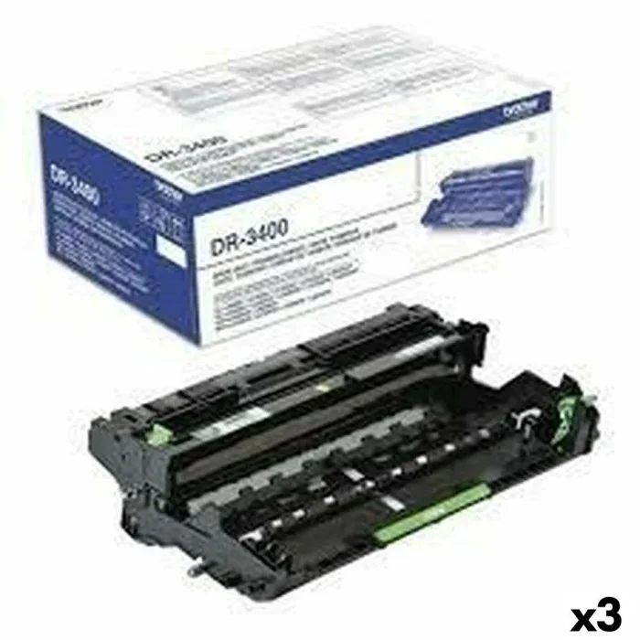 Tambor de impresora brother hl-l5000d, l5100dn, l5200dw , l6300dw, l6400dw / mc-l5750dw / mfc-l6800dw , l6900dw negro (3 unidade
