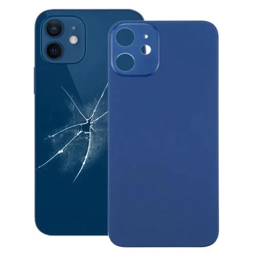 Tapa de Batería Trasera Apple iPhone 12 Mini (Azul) con Orificio de Cámara Grande