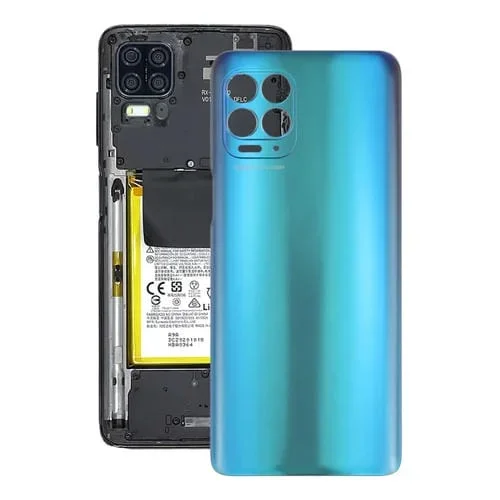 Tapa Trasera Batería Motorola Edge S (Azul)