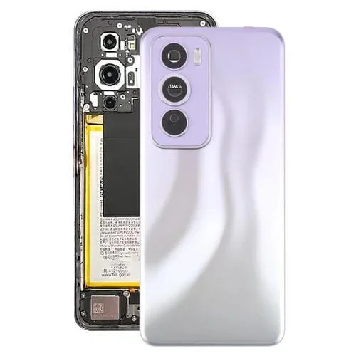 Tapa Trasera Carcasa Original con Tapa Lente de Cámara para Oppo Reno12 Pro 5G CPH2629 (Morado)