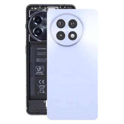 Tapa Trasera de Batería Vidrio OnePlus Ace 5 Pro 5G con Lente Cámara (Morado Mate)